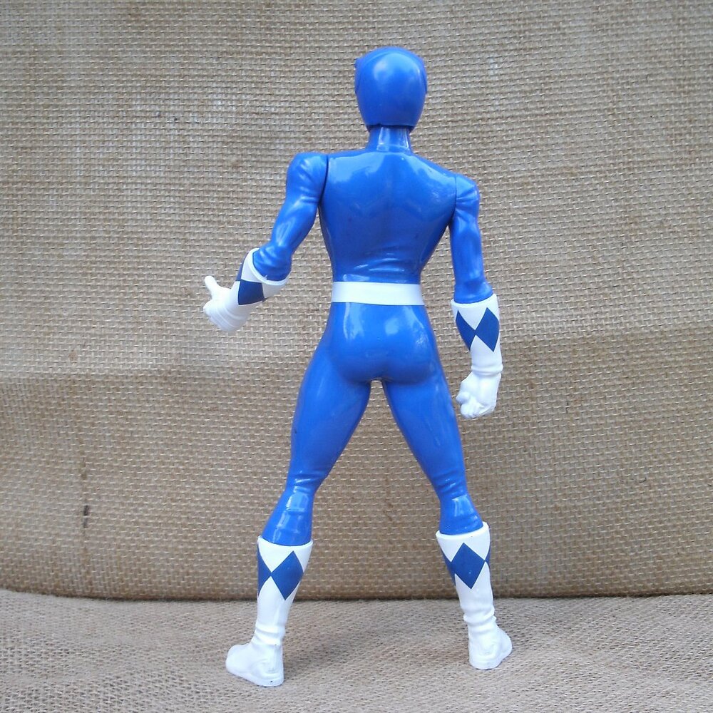 Power Rangers Blue Ranger Plastic Figure Hasbro 2020 - Picture 5 of 14